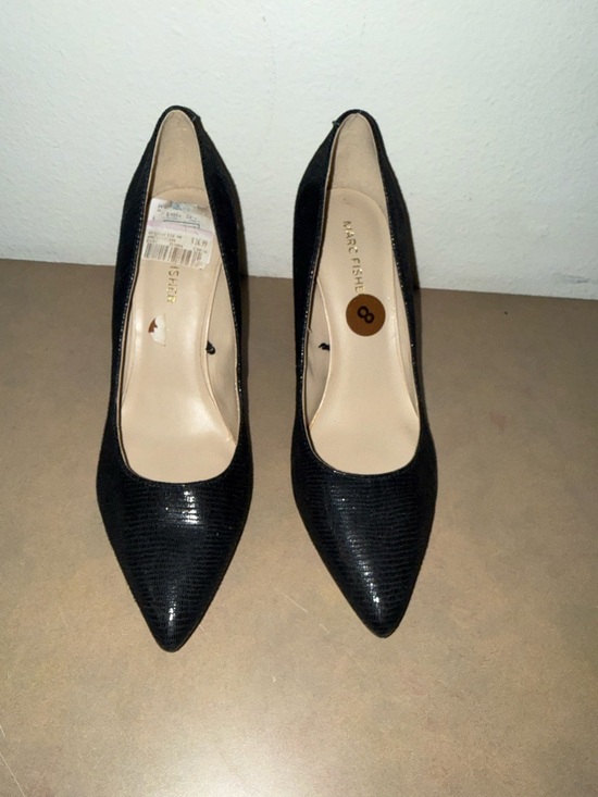 Marc Fisher Shoes - Marc Fisher Shiny Black Pointed-Toe Pumps